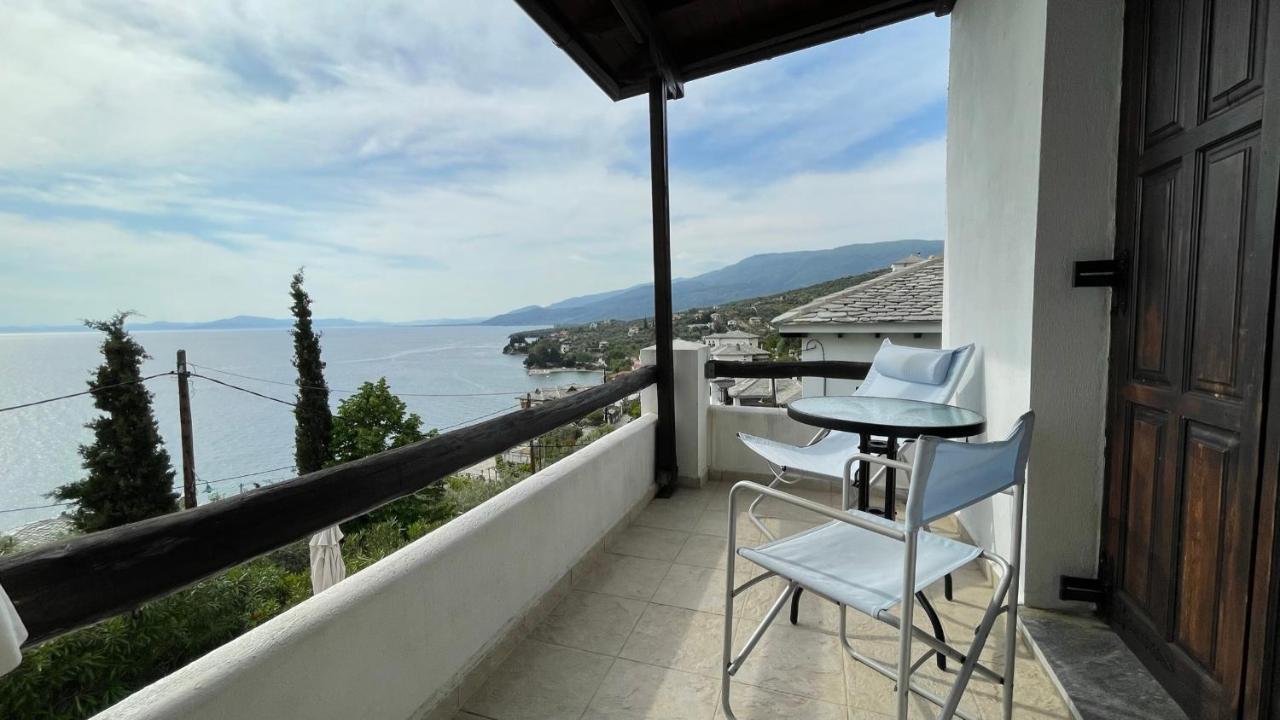 Iris Sea View Villa 아피소스 외부 사진